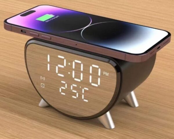 Alarm Clock with Wireless Charging - Image 2