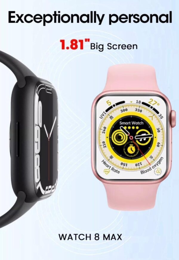 8 Max Smart Watch With Wireless Charging - Image 7