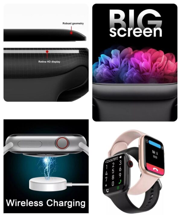 8 Max Smart Watch With Wireless Charging - Image 5