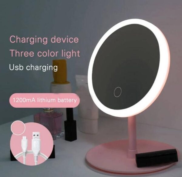 LED Table Lamp Makeup Mirror - Image 7