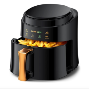 JD689 Silver Crest 8L Touch Air Fryer 2400W