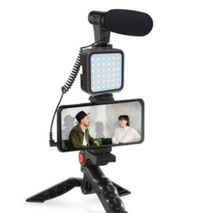 Vlogging Kit with LED Light